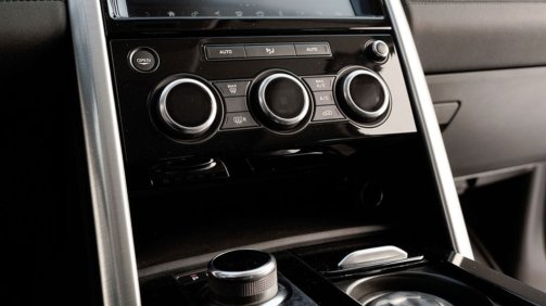 Control Panel of Discovery Jeep
